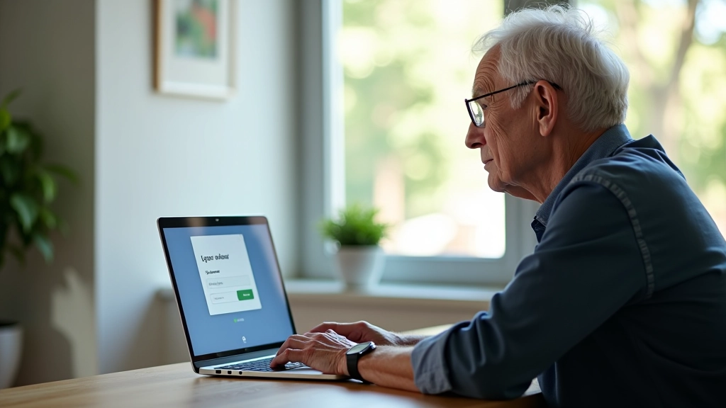Person creating Zoom account on computer, typing email address into registration form